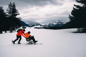 ski de fond plateau glières annecy