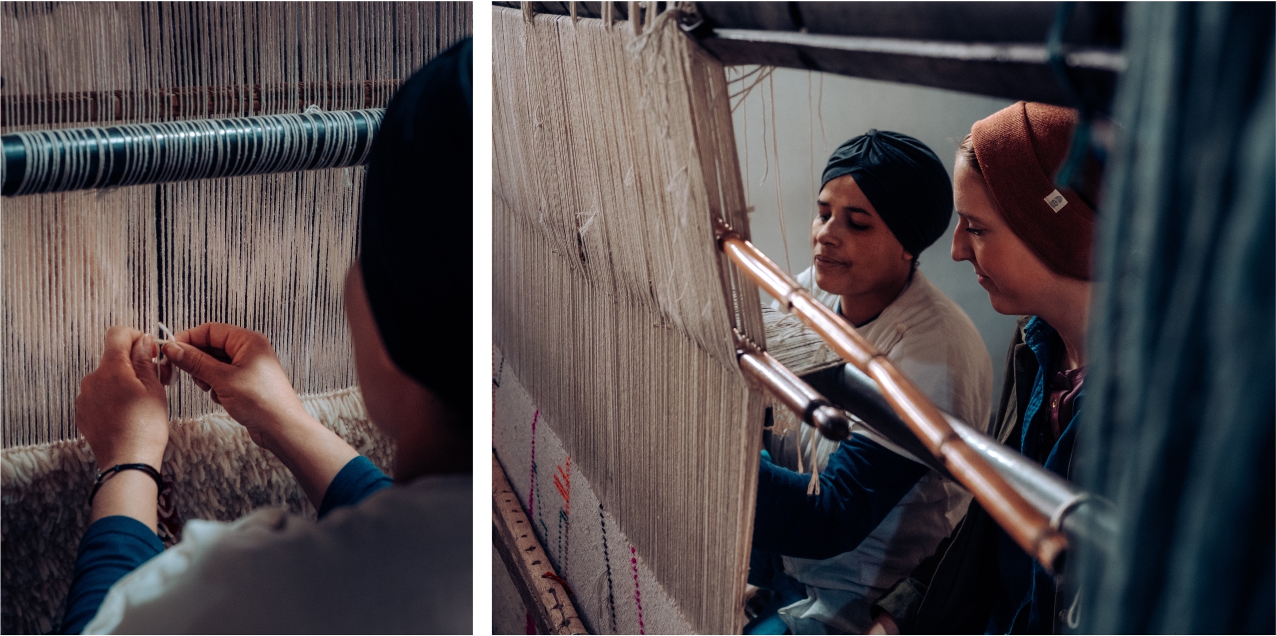 atelier tissage tissu marrakech